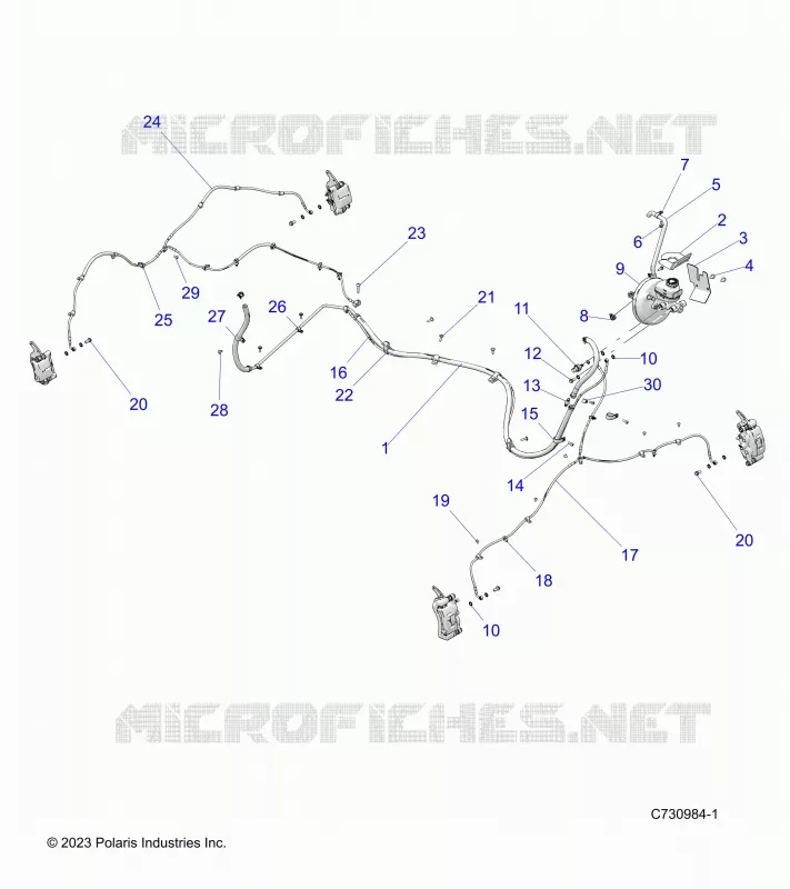 BRAKES, BRAKE LINES AND CILINDRO MAESTRO