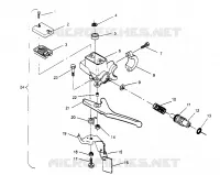 MONTAJE CILINDRO MAESTRO 600 XCR 0951676 (4929132913B001)