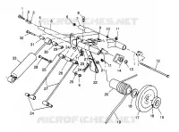 TRASERO ARM PAR 500 0972764, EUROPEAN 500 E972764 and 500 RMK 0972964 (4938393839C006)