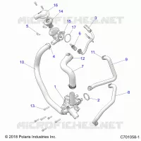 MOTOR, WATERPUMP AND BYPASS