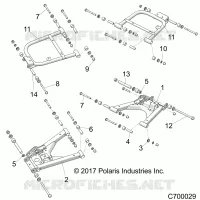 SUSPENSION TRASERA CONTROL ARMS