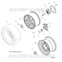 RUEDAS, REAR AND HUB
