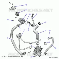 MOTOR, WATERPUMP AND BYPASS