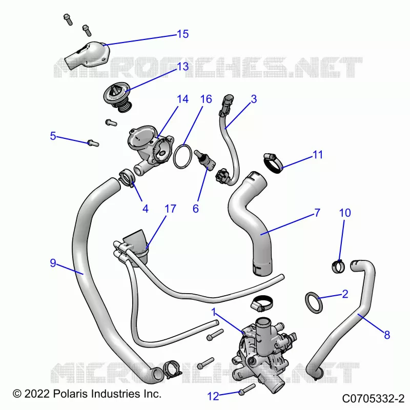 MOTOR, WATERPUMP AND BYPASS