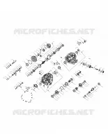 DRIVE TRAIN, PRINCIPAL GEARCASE INTERNALS