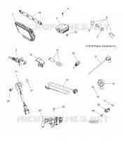 INTERRUPTORES, SENSORS, ECU AND CONTROL MODULES