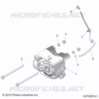 TREN, FRONT GEARCASE MOUNTING