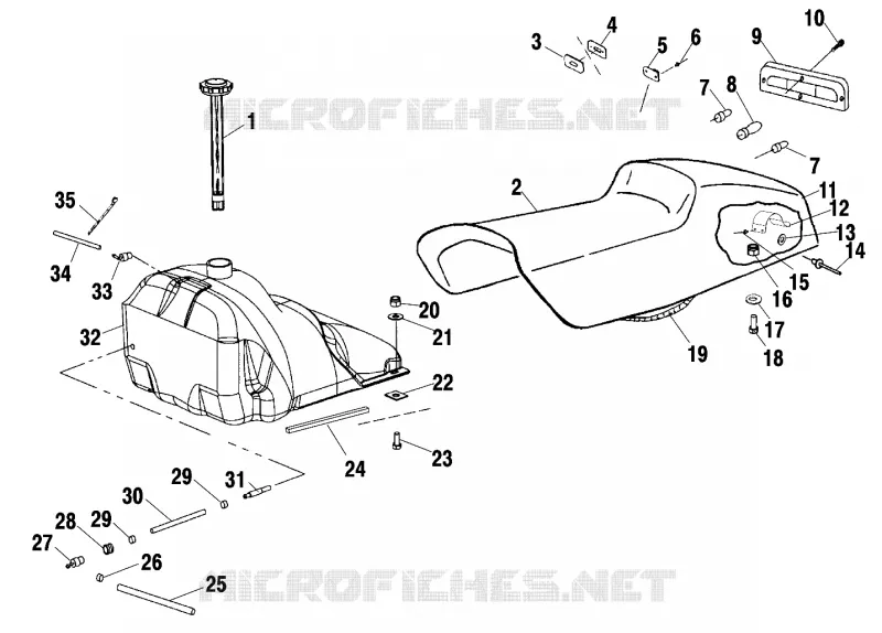 ASIENTO AND TANQUE DE GAS
