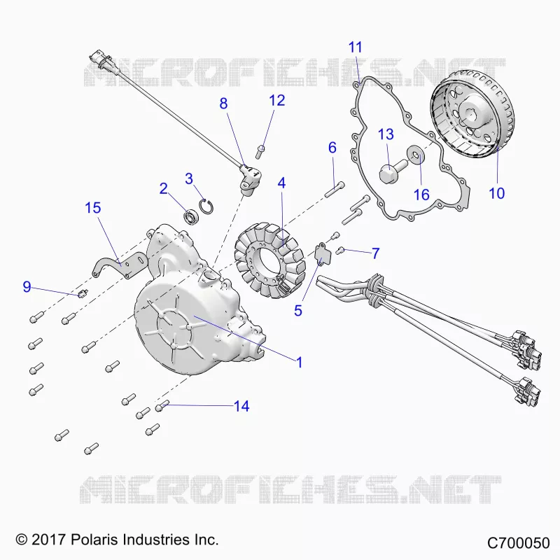 ENGINE, STATOR AND FLYRUEDA