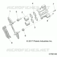 FRENO TRASERO CALIPER