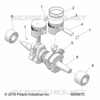 ENGINE, PISTON AND CIGUEÑAL