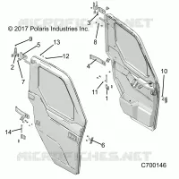 PUERTAS, FRONT, FULL, MOUNTING