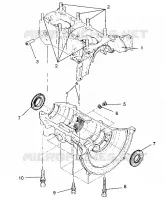 CAJA DEL CIGÜEÑAL ASSEMBLY SUPER SPORT E940743 (4927372737027A)