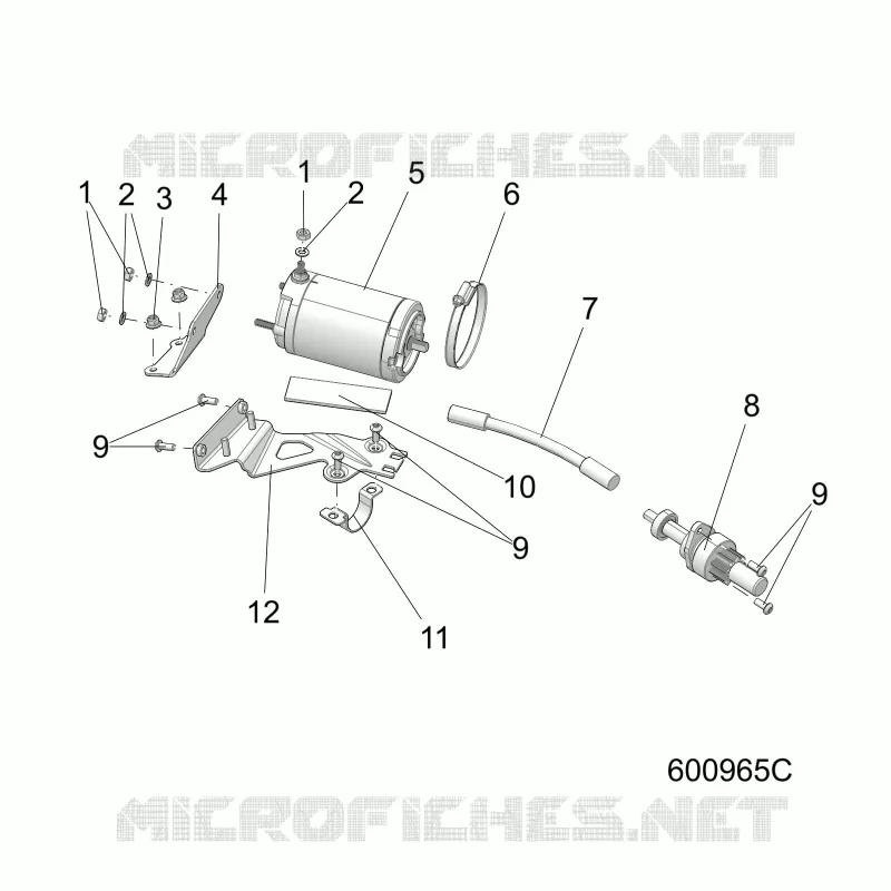 MOTOR DE ARRANQUE MOTOR