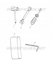 MONTAJE KIT DE HERRAMIENTA  SL 650 B954058 (4930483048B011)