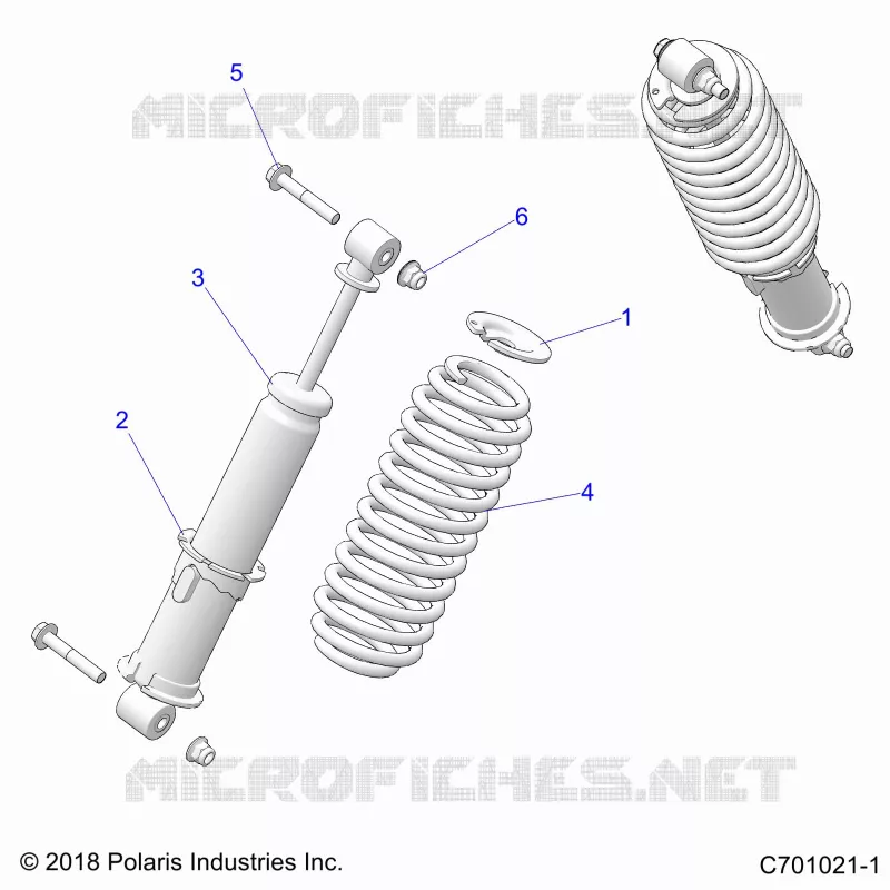 SUSPENSION, CHOQUE FRONTAL