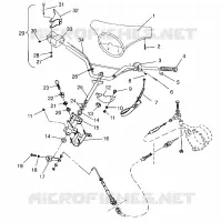 conjunto de dirección SLT 750 B954170 (4930563056A013)