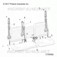 ASIENTO BELT MOUNTING