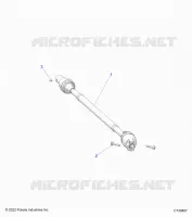 TREN, REAR PROP SHAFT