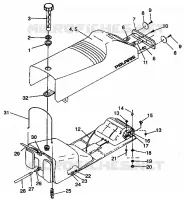 ASIENTO Y tanque de gas ASAMBLEA Storm E940782 and Storm SKS E940582 (49274427440003)