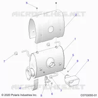 ENGINE, SISTEMA DE ESCAPE, SILENCER AND RELATED