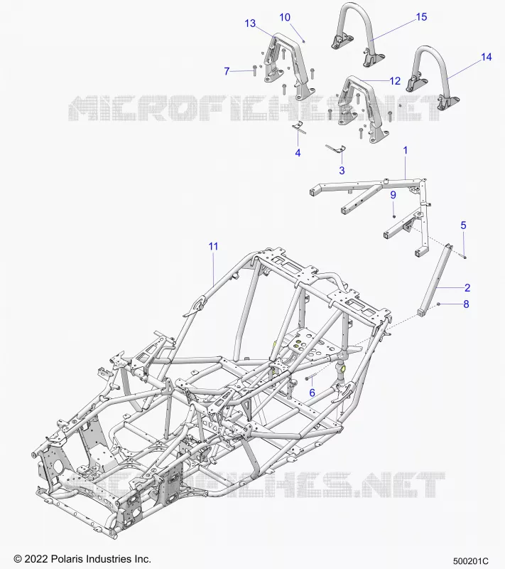 CHASSIS, MAIN, AND REAR ASM.