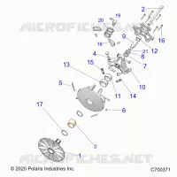 TREN, PRIMARY CLUTCH