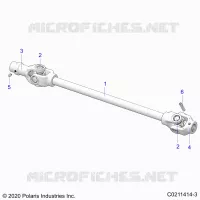 TREN, FRONT PROP SHAFT