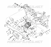 ENGINE AND SOPORTE ESCAPE (4914771477005A)