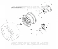 RUEDAS, REAR and HUB