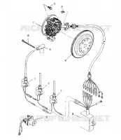 MAGNETO ASSEMBLY SL 750 B944070 (4927012701029A)