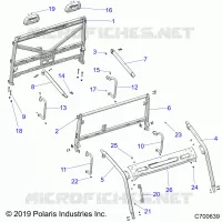 CHASSIS, CAB BASTIDOR