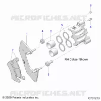 FRENO FRONTAL CALIPER