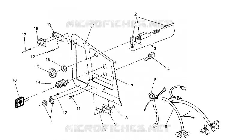 CONSOLA XLT/0930767,XLT SP/0930667    XLT SKS/0930567 (4923012301009A)