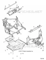 CHASSIS, MARCO PRINCIPAL AND SKID PLATES
