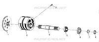 CONJUNTO DE TENSION DELANTERA 4X4 350L W938139 (4924052405012A)