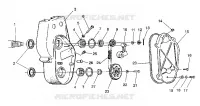CADENACASE ASSEMBLY LITE GT/0933133 AND STARLITE GT/0933127 (4923232323014A)