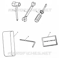 KIT DE HERRAMIENTA SL 900 B974091 and SL 1050 B974090 (4940974097C001)
