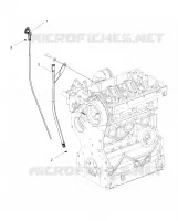 ENGINE, VARILLA DE ACEITE AND GUARD