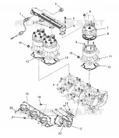 CILINDRO   COLECTOR SL 750 B954070 (4930523052B014)