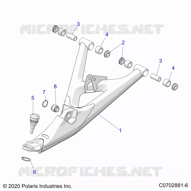 SUSPENSIÃ“N DELANTERA CONTROL ARMS LOWER
