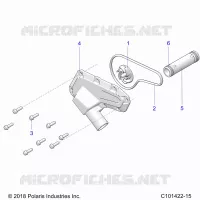 MOTOR, WATERPUMP IMPELLER AND COVER