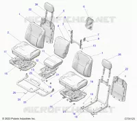 ASIENTO ASM., REAR