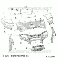 CAPUCHA AND FRONT FACIA