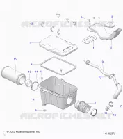 ENGINE, TOMA DE AIRE SYSTEM