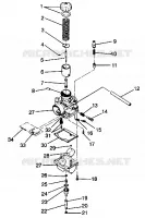 CARBURADOR 440 0942760 and 440 SKS 0942560 (4925072507034A)