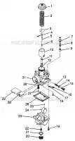 CARBURADOR BIG BOSS 6X6 400L W97AE38A (4940814081D011)