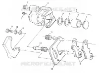 MONTAJE DE FRENO DELANTERA SWEDISH 4x4 400L S948140 (4926912691B007)