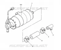 BOMBA DE COMBUSTIBLE ASSEMBLY RXL/0930768 and RXL SKS/0930568 (4922992299035A)