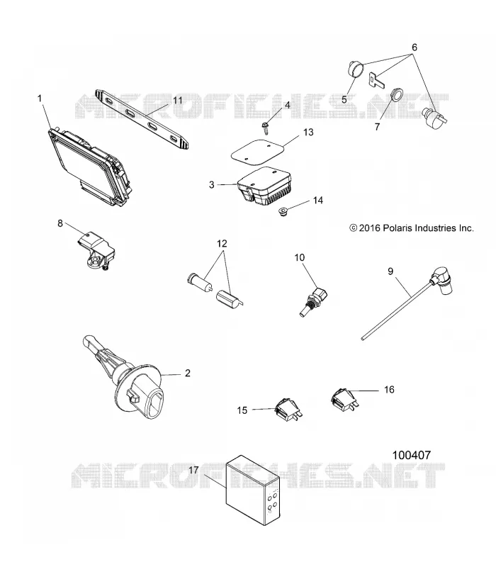 ELECTRICA, SWITCHES, SENSORS, ECU AND CONTROL MODULES
